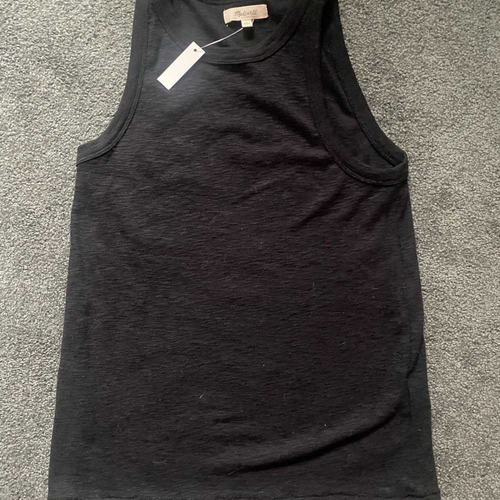 Madewell Black Tank Top